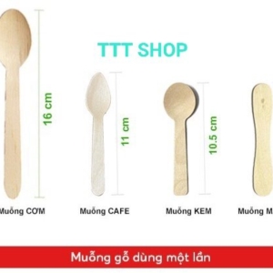 MUỖNG THÌA GỖ